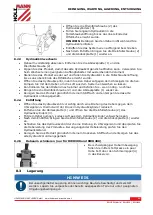 Предварительный просмотр 13 страницы HOLZMANN MASCHINEN RWH250Hybrid User Manual