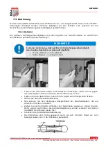 Preview for 20 page of HOLZMANN MASCHINEN SB4115H User Manual