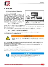 Preview for 15 page of HOLZMANN MASCHINEN SB4115N User Manual