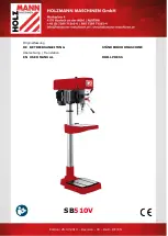 Предварительный просмотр 1 страницы HOLZMANN MASCHINEN SB510V User Manual