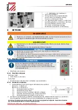 Предварительный просмотр 15 страницы HOLZMANN MASCHINEN SB510V User Manual