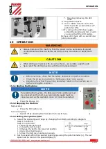 Предварительный просмотр 27 страницы HOLZMANN MASCHINEN SB510V User Manual