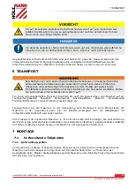 Предварительный просмотр 12 страницы HOLZMANN MASCHINEN SHT150XF User Manual