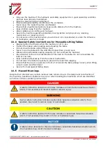 Предварительный просмотр 20 страницы HOLZMANN MASCHINEN SHT150XF User Manual