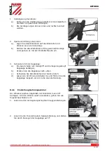 Предварительный просмотр 21 страницы HOLZMANN MASCHINEN TK305 User Manual