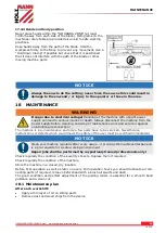 Предварительный просмотр 40 страницы HOLZMANN MASCHINEN TK305 User Manual