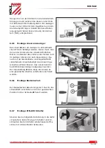 Предварительный просмотр 26 страницы HOLZMANN MASCHINEN TS 250F User Manual