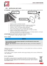 Предварительный просмотр 109 страницы HOLZMANN MASCHINEN TS 250F User Manual