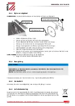 Предварительный просмотр 143 страницы HOLZMANN MASCHINEN TS 250F User Manual