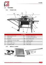 Preview for 19 page of HOLZMANN MASCHINEN TS 315SE User Manual