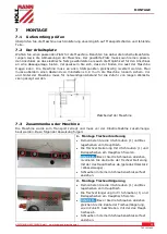 Предварительный просмотр 13 страницы HOLZMANN MASCHINEN TS315F1600 User Manual