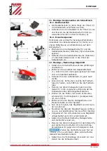 Предварительный просмотр 18 страницы HOLZMANN MASCHINEN TS315F1600 User Manual