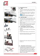 Предварительный просмотр 34 страницы HOLZMANN MASCHINEN TS315F1600 User Manual