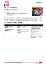 Предварительный просмотр 22 страницы HOLZMANN MASCHINEN UBM 760 User Manual