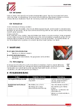 Preview for 11 page of HOLZMANN MASCHINEN UBM305 User Manual