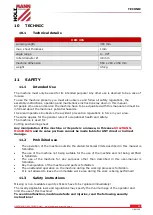 Preview for 13 page of HOLZMANN MASCHINEN UBM305 User Manual