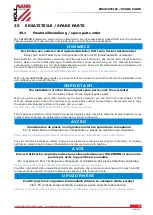 Preview for 34 page of HOLZMANN MASCHINEN UBM305 User Manual