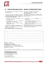 Preview for 41 page of HOLZMANN MASCHINEN UBM305 User Manual