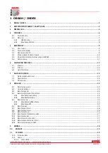 Preview for 2 page of HOLZMANN MASCHINEN UWS 320 User Manual