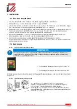 Предварительный просмотр 16 страницы HOLZMANN MASCHINEN VD 1100N User Manual