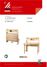 Preview for 1 page of HOLZMANN MASCHINEN WB123A User Manual