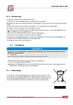 Предварительный просмотр 23 страницы Holzmann BS 128HDR User Manual