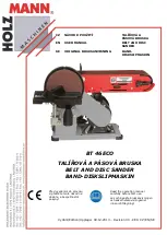 Holzmann BT 46ECO User Manual preview