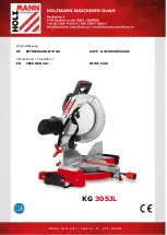 Holzmann KG 305JL User Manual preview