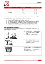 Preview for 24 page of Holzmann SB 163VH User Manual