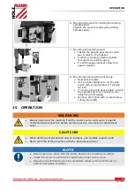 Preview for 25 page of Holzmann SB 163VH User Manual