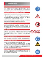 Preview for 18 page of Holzmann SB 3116RHN User Manual