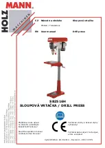 Holzmann SB2516H User Manual preview