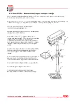 Preview for 16 page of Holzmann SB2516H User Manual