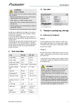 Preview for 7 page of Holzstar 5904150 Operating Instructions Manual