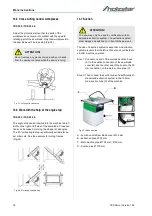 Предварительный просмотр 18 страницы Holzstar TKS 200 Instruction Manual