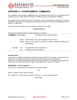 Preview for 32 page of Holzworth Instrumentation HS9000B Series User Manual