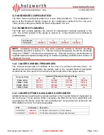 Preview for 6 page of Holzworth Instrumentation HSX Series User Manual