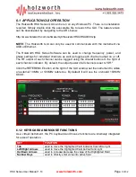 Preview for 9 page of Holzworth Instrumentation HSX Series User Manual