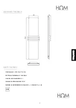 Preview for 2 page of HOM ELYSIR D Instructions Manual