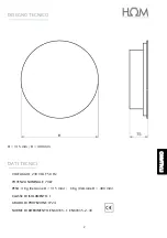 Preview for 2 page of HOM Miros O Installation Instructions Manual