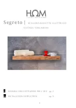 Предварительный просмотр 1 страницы HOM Segreto Installation Instruction