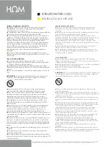 Preview for 7 page of HOM Seven-T Installation Instruction