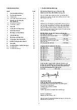 Предварительный просмотр 3 страницы Homa C 135 W Series Original Instruction Manual