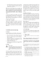 Предварительный просмотр 28 страницы Homa FW-TP 4/1 Original Instruction Manual