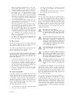 Preview for 36 page of Homa Sanipower Original Instruction Manual