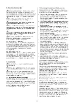 Preview for 11 page of Homa TCV 409 Series Original Instruction Manual