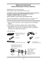 Preview for 4 page of Homak BK02010720 Owner'S And Operator'S Manual