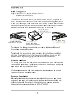 Preview for 5 page of Homak BK02036081 Owner'S And Operator'S Manual