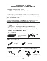 Preview for 6 page of Homak BK02036081 Owner'S And Operator'S Manual