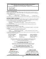 Предварительный просмотр 8 страницы Homak BK04060064 Owner'S And Operator'S Manual